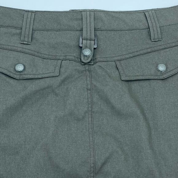 Athleta Skort 14P Take A Hike Dipper Womens Dusty Green Pockets Inner Shorts - Picture 4 of 12